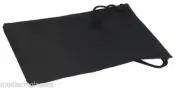 12 PCS Drawstring Eyeglass Sunglass Microfiber Soft Cloth Bag Pouch Case BLACK
