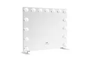 Hollywood Style Makeup Mirror 15 LED Lighted Vanity Mirror Maxkon Adjustable Brightness