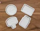 Basketball Cookie Cutter With Embosser Stamps Set - Ball, Court, Hoop, Jersey