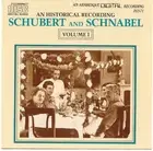 FRANZ SCHUBERT - Schubert And Schnabel, Vol I; Piano Quintet In A, D. 667 - CD