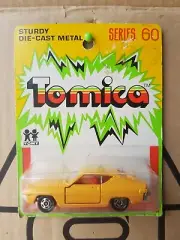 Tomica - NISSAN SILVIA [YELLOW] CAR MINT VHTF AUSTRALIA BLISTER CARD GOOD