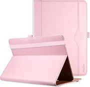 [ProCase] Universal Tablet Case 9"-10.1" inch, Stand Folio Tablet Case Protective Cover for 9" 9.7" 10" 10.1" Touchscreen Tablet with Multiple Viewing Angles and Pen Holder -Pink
