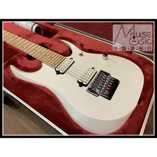 【苗聲樂器Ibanez旗艦店】Ibanez Prestige RGD3127-PWF 七弦消光白大搖電吉他