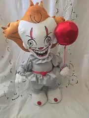 It Chapter 2 Pennywise Clown Plush 22” Stand Up Door Greeter Gemmy Industries
