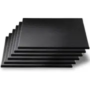 CD 15mm Thick High-Density Gym Floor Mats Tiles - 6 Pack 500x500mm Rubber Exercise Workout Equipment Mat - Noise Shock Absorbing Surface Protection