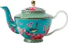 Maxwell & Williams Teas and C'S Silk Road Teapot with Infuser 500ML Aqua Gift...