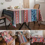 Bohemia Tablecloth Vintage Kitchen Dining Room Table Cloth Cover Party Decor