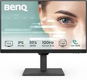 BenQ GW2490T 23.8” IPS 1080p Home Office Monitor, FHD, 100Hz, Ergo Design, high Refresh Rate, 99% sRGB, VESA MediaSync, B.I, Flicker Free, Low Blue Light, ePaper, Coding Mode, TÜV Rheinland Certified