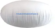 Sophia Art Round Floor Pillow Cushion Patchwork Pouf Ottoman Vintage Indian Foot Stool Bean Bag Floor Pillow Cover Home Decor Living Room Ottoman Bohemain Pillows (Stuffer Filler, 32 Inch)