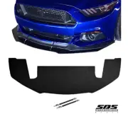 FRONT SPLITTER + 2 SUPPORT RODS for 2015-2017 MUSTANG GT w/Performance Package