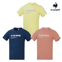 在飛比找momo購物網優惠-【LE COQ SPORTIF 公雞】休閒潮流短袖T恤 中性