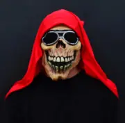 Halloween Skeleton Mask Latex Cool DuRag Skull Mask