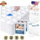 2-Pack Waterproof King Mattress Protector - Quilted, Breathable, Deep Pocket