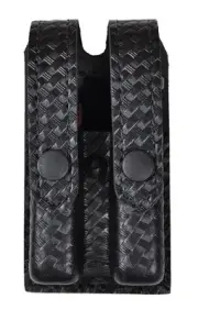 Bianchi 78-83-4PBL: 78 Glock 17/22 Bsk Blk, Basket Weave, Black