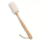 Loofah Back Brush Natural Exfoliation Scrubber Shower Back Brush with Long Handl