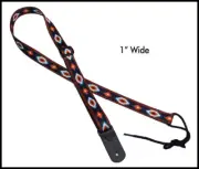 Legacystraps Mandolin Strap Ukulele Strap Indian Spirit Black Design