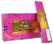 Satya Natural Series - Rose - 180 Gram Bulk Box - Premium Incense Sticks