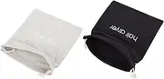 2pcs Hair Dryer Organizers Drawstring Storage Bag for Hotel Travel Home