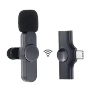 Wireless Lavalier Microphone USB‑C for Android Phone Live Streaming Interview