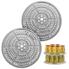 2-Pack Pressure Canner Rack for Pressure Cooker - Stainless Steel - 11"