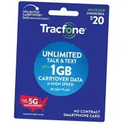 $20 Unlimited Talk, Text, 1GB Data 30–Day Plan