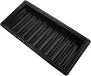 Toyvian Transparent Poker Chip Tray Compact Acrylic Chip Holder for Display for Games Home Use