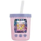 (JAPAN)[Liquid crystal toy] Mazemaze mix Puni Tapi Peach tea with milk Rerelease