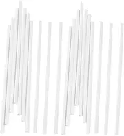 GANAZONO 20pcs Folder Lever Book Binding Materials Paper Binding Cover Binding Spines Binding Coils for Report Covers Paper Fasteners Binding Accessories Slide Bar Plastic White