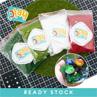 Playclay 假草粉DIY手工模型草粉仿真草粉造景道具