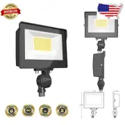 Elegant Bronze 35W LED Floodlight with Photo Cell & 3 Color Temperature Options