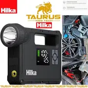 HILKA 800 Amp Jump Starter LED Flashlight Tyre Inflator & Power Bank UK FREE P&P