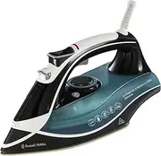 [Russell Hobbs] Supreme Steam Iron, Ceramic soleplate, Easy fill 350ml Water Tank, 155g Steam Shot, 60g Continuous steam, Self-clean, Anti calc & Anti-drip function, 3m Cord, Auto Shut Off, 2600W, 23260