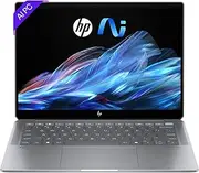 [HP] OmniBook Ultra AI 14” Laptop with Copilot: 14" 2.2K Touch Display, AMD Ryzen™ AI 9 HX Processor, 32GB RAM, 1TB SSD, Wi-Fi 7, Bluetooth® 5.4, 16.5-Hour Battery Life, Meteor Silver, AY6U8PA
