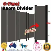 Room Divider Screen 6 Panel Privacy Stand Dividers Partition Folding Separator