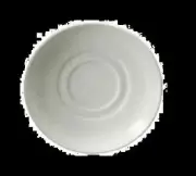 Oneida R4220000500 Royale Bright White 5.75" Porcelain Saucer - 3 Doz