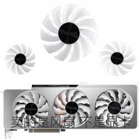 顯示卡風扇 顯示卡散熱器 替換散熱風扇 GIGABYTE技嘉VISION RTX3070TI 3080 3080TI 3