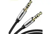 Baseus 3ft /1M 3.5mm Aux Auxiliary Cable Male to Male Audio Stereo Cord For Car, Headphones, iPods, iPhones, iPads, Tablets, Smart Phones