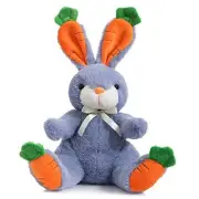 Bunny Stuffed Animal, Bunny Plush Toys, Cute Carrot Rabbit Easter Gift for