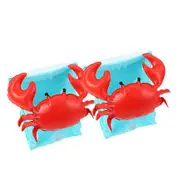 Baby Swimming Arm Ring Child inflatable Swim Pool Safety Training Swimming Arm Band Float Ring (Crab) Multi 15.00X8.00X7.00CM