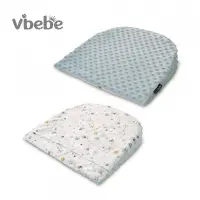 在飛比找蝦皮購物優惠-Vibebe 多功能天然乳膠斜背支撐枕/寶寶靠墊/三角靠枕/