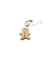 Stitch Markers of Gingerbread Man/a Stitch Marker of Ball of Yarn w/Needles/Hook