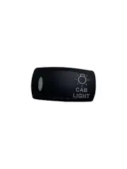 Carling "Cab Light " White Lighted Rocker Switch Cover