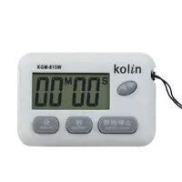在飛比找松果購物優惠-kolin歌林 多功能正倒數計時器 KGM-815W (7.