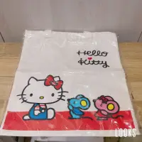在飛比找蝦皮購物優惠-Hello Kitty 側背帆布袋（黑漬看圖二）