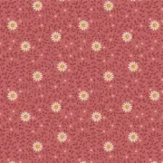 Patchwork Quilting Fabric Tilda Sanctuary Daisydream Rhubarb 50x55cm FQ