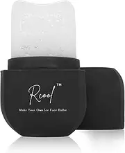 Ice Roller For Face Eyes and Neck,Rcool Revolutionary Diamond Ice Face Roller To Brighten Skin & Enhance Your Natural Glow/De-puff Eye Bags Shrink Pores and Lubricate the Skin. (Black)