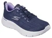 Skechers Go Walk Flex - Striking Look - Navy / Lavender - US Women's Size 5.5