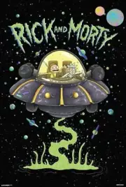 Rick And Morty - Ship POSTER 61cmx91.5cm NEW spaceship