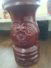 PILON DE SHANGO de Madera tallada 24 in Religion Yoruba
