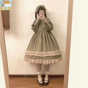 � 爆款熱銷 洛麗塔 洋裝 lolita全套 宮廷風 可愛軟妹lolita 連衣裙蘿莉塔套裝 經典版型